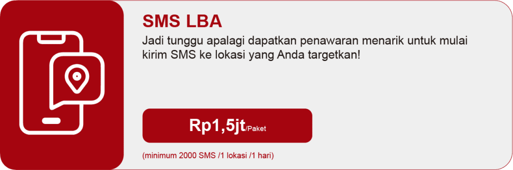Tarif Paket SMS LBA Desktop