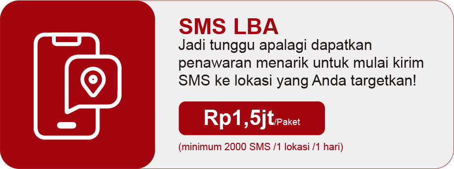 Tarif Paket SMS LBA Mobile